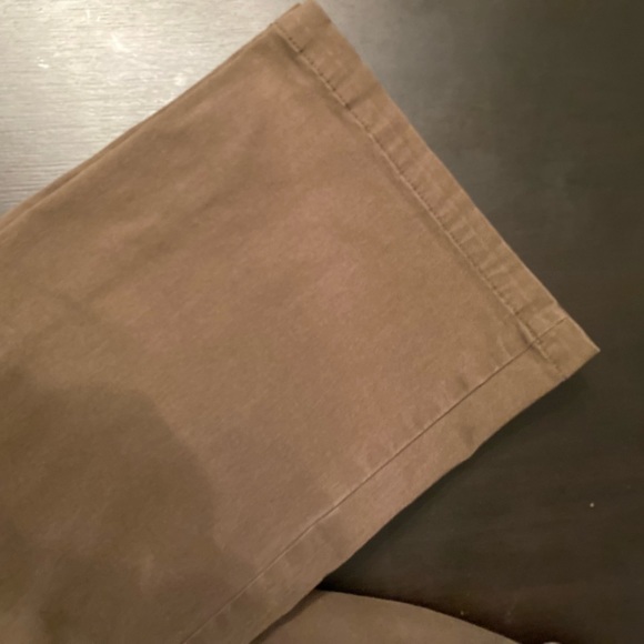 Brown women’s dockers pants, sz 12 Long Tall, Midrise, curvy. GUC - Picture 5 of 10